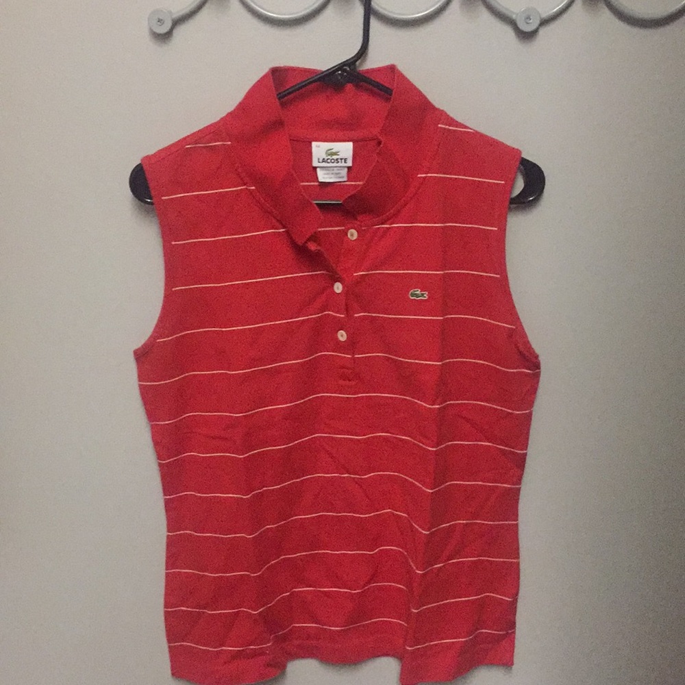 Lacoste women's golf polo